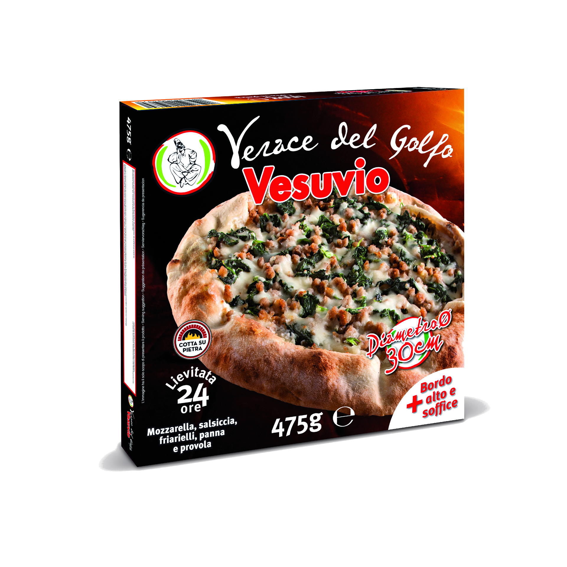 Pizza Vesuvio Verace del Golfo Svila