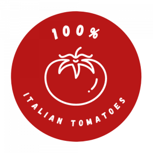 red logo italian tomatoes